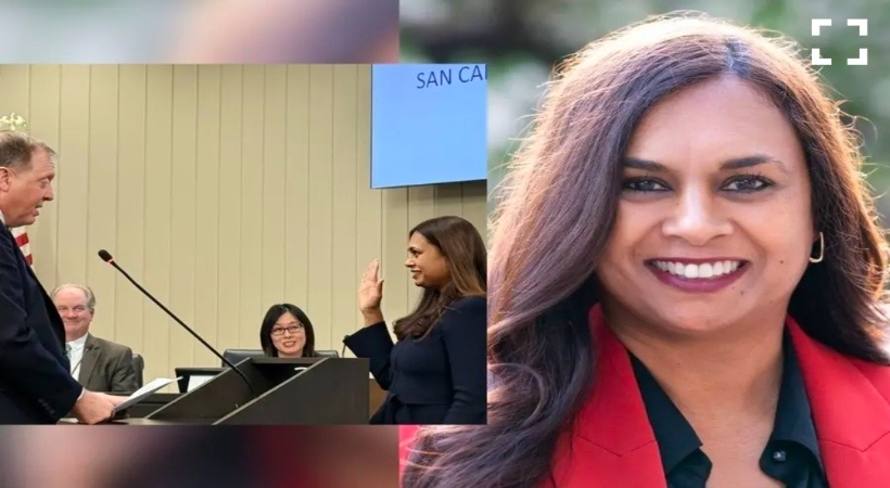 യുഎസിലെ  സാൻ കാർലോസ്  മേയറായി  ഇന്ത്യൻ വംശജയായ പ്രണിത വെങ്കിടേഷ് തിരഞ്ഞെടുക്കപ്പെട്ടു