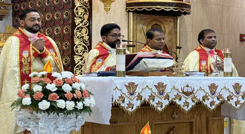 ചിക്കാഗോ സെന്റ് മേരീസ് ക്‌നാനായ കത്തോലിക്കാ ഇടവകയില്‍ നാല്പതു മണിക്കൂര്‍ ആരാധന ഭക്തിനിര്‍ഭരമായി