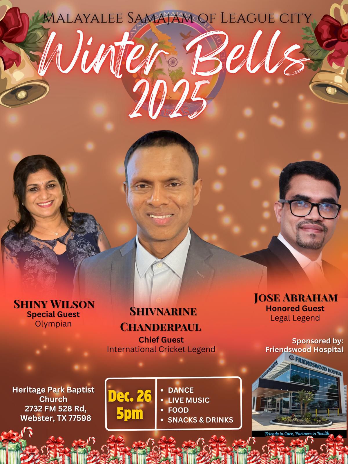 വിന്റർ ബെൽസ് 2025 ക്രിസ്തുമസ് ന്യൂ ഇയർ ആഘോഷങ്ങളുടെ ഒരുക്കങ്ങൾക്ക് തുടക്കമായി