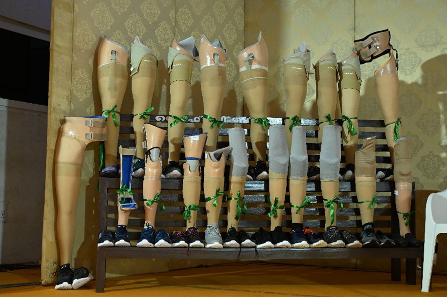 ലൈഫ് ആൻഡ് ലിംബ് 41 പേർക്ക് കൂടി കൃത്രിമ കാലുകൾ വച്ച് നൽകുന്നു