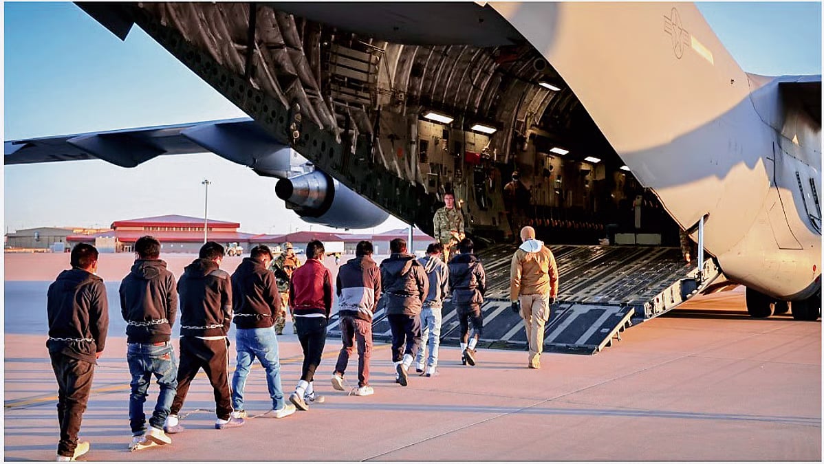 16 വർഷത്തിനിടെ ഏറ്റവും കൂടുതൽ, അമേരിക്കയിൽ നിന്ന് ഈ വർഷം നാടുകടത്തിയത് 3,258 ഇന്ത്യൻ പൗരന്മാരെ