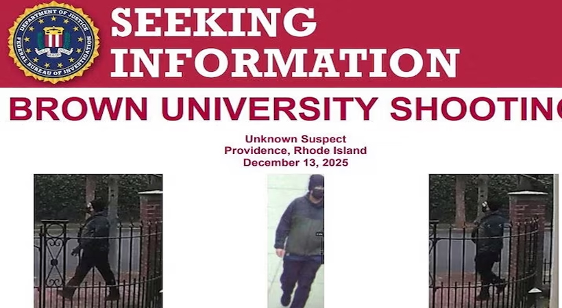 ബ്രൗണ്‍ സര്‍വകലാശാലയിലെ വെടിവെയ്പ്: അക്രമിയുടെ വീഡിയോ പുറത്തുവിട്ട് അന്വേഷണ സംഘം: വിവരം നല്കുന്നവര്‍ക്ക് 50,000 ഡോളര്‍ പാരിതോഷികം