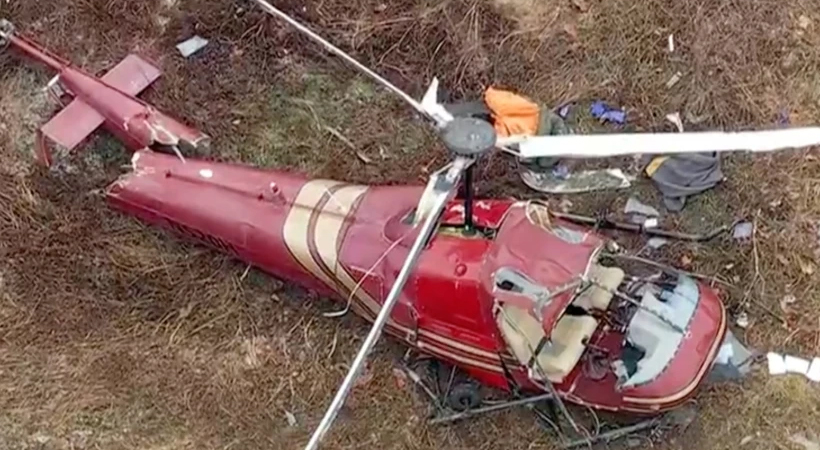 ആകാശമധ്യത്തുവെച്ചു ഹെലികോപ്ടറുകള്‍ കൂട്ടിയിടിച്ചു: ഒരു പൈലറ്റ് കൊല്ലപ്പെട്ടു; അപകടം നടന്നത് ന്യൂജേഴ്‌സിയില്‍