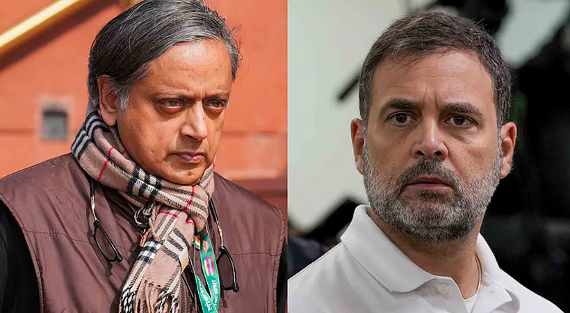 തന്റെയും രാഹുലിന്റെയും പ്രത്യയശാസ്ത്രങ്ങള്‍ രണ്ടെന്നു ശശി തരൂര്‍: കോണ്‍ഗ്രസുമായി തരൂര്‍ പൂര്‍ണമായി അകലുന്നുവോ