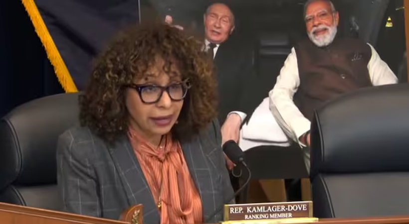 അമേരിക്കയുടെ തെറ്റായ നയങ്ങള്‍ ഇന്ത്യയെ റഷ്യയോട് കൂടുതല്‍ അടുപ്പിക്കുന്നതായി യുഎസ് കോണ്‍ഗ്രസ് അംഗം: മോദിയും പുടിനുമൊന്നിച്ചുള്ള സെല്‍ഫി ഉയര്‍ത്തിക്കാട്ടി മുന്നറിയിപ്പ്