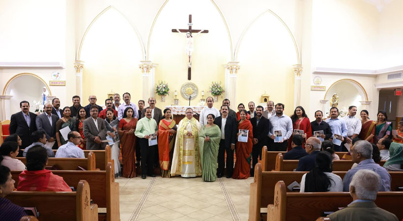 ഷിക്കാഗോ സിറോ മലബാർ രജത ജൂബിലി കൺവൻഷൻ: ഹൂസ്റ്റൺ സെൻ്റ് ജോസഫ് ഫൊറോനായിൽ ആവേശകരമായ കിക്കോഫ്