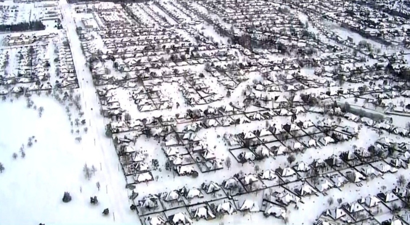 ശീത കൊടുങ്കാറ്റ് : യുഎസിൽ 10 ലക്ഷം പേർക്ക് വൈദ്യുതി മുടങ്ങി