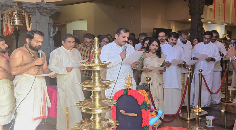 ഹ്യൂസ്റ്റന്‍ ശ്രീ ഗുരുവായൂരപ്പന്‍ ക്ഷേത്രത്തിന് യുവ സാരഥികള്‍