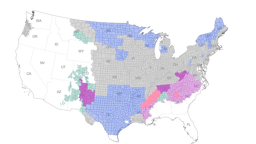 ഏതാനും വർഷങ്ങൾക്കിടയിലെ ഏറ്റവും മാരകമായ ശീതക്കാറ്റ്; ടെക്സാസിലടക്കം അടിയന്തരാവസ്ഥ പ്രഖ്യാപിച്ചു, മഞ്ഞുവീഴ്ചയും ഉണ്ടാകുമെന്ന് മുന്നറിയിപ്പ്