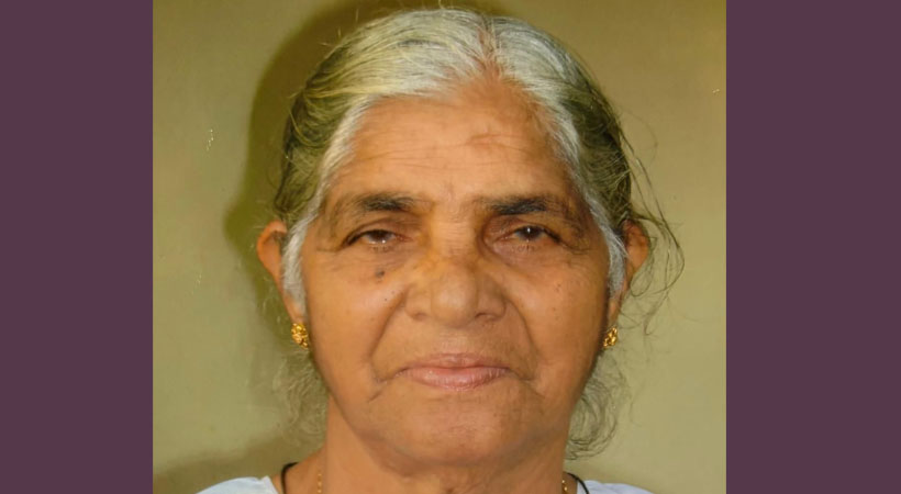 മോൺസിഞ്ഞോർ തോമസ് മുളവനാലിൻ്റെ  മാതാവ് മേരി ഫിലിപ്പ് മുളവനാൽ (97) നിര്യാതയായി