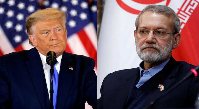 ട്രംപും നെതന്യാഹുവും ഇറാന് ജനതയുടെ പ്രധാന കൊലയാളികള് : തുറന്നടിച്ച് ഇറാന് സുരക്ഷാ മേധാവി അലി ലാരിജാനി