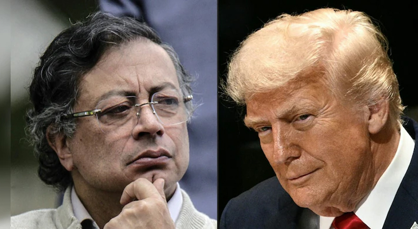 കൊളംബിയയും അമേരിക്കയും തമ്മിലുളള സംഘർഷാവസ്ഥയ്ക്ക് അയവുണ്ടാകുന്നു: ഡോണൾഡ് ട്രംപ് കൊളംബിയൻ പ്രസിഡന്റ് പെട്രോയുമായി ഫോണിൽ സംസാരിച്ചു