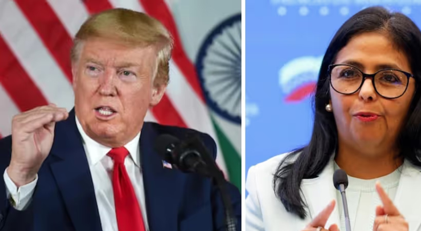 അമേരിക്കയെ അനുസരിച്ചില്ലെങ്കില് മഡുറോ നേരിട്ടതിനേക്കാള് വലിയ പ്രതിസന്ധി അനുഭവിക്കേണ്ടിവരുമെന്നു വെനസ്വേലിയന് വൈസ് പ്രസിഡന്റിന് ട്രംപിന്റെ ഭീഷണി