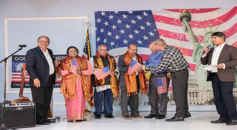 ഹ്യൂസ്റ്റനെ പ്രകമ്പനം കൊള്ളിച്ചഇന്ത്യൻ റിപ്പബ്ലിക്കൻ മീറ്റ് ആൻഡ് ഗ്രീറ്റ്