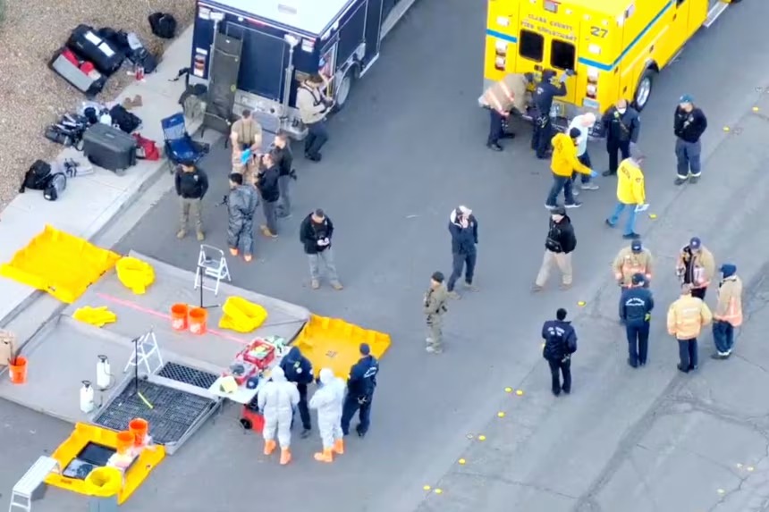 ലാസ് വേഗാസിലെ വീട്ടിൽ രഹസ്യ ബയോ ലാബ്, തിരിച്ചറിയപ്പെടാത്ത ദ്രാവകങ്ങൾ; നിർണ്ണായക തെളിവുകൾ കണ്ടെത്തി; പ്രതിക്ക് കാലിഫോർണിയൻ ലാബ് കേസുമായി ബന്ധം