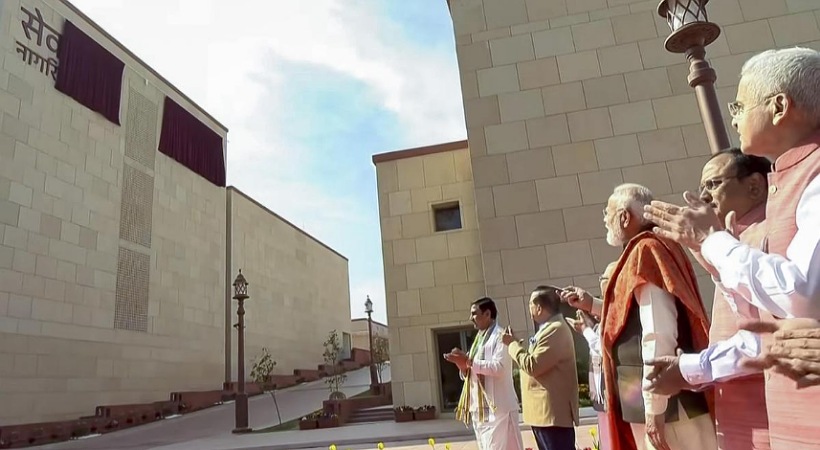 പ്രധാനമന്ത്രിയുടെ ഓഫീസ് ഇനി ‘സേവാതീർത്ഥി’ൽ; പുതിയ ഭരണസമുച്ചയം പ്രധാനമന്ത്രി ഉദ്ഘാടനം ചെയ്തു