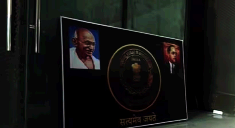 കംബോഡിയയിലെ ഓണ്‍ലൈന്‍ തട്ടിപ്പ കേന്ദ്രത്തില്‍ വ്യാജ ഇന്ത്യന്‍ പോലീസ് സ്‌റ്റേഷനും ഗാന്ധിജിയുടെ ചിത്രവും