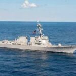 കരീബിയൻ കടലിൽ അമേരിക്കൻ യുദ്ധക്കപ്പലുകൾ കൂട്ടിയിടിച്ചു; രണ്ട് നാവികർക്ക് പരിക്ക്