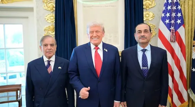 പാക്കിസ്ഥാനു മികച്ച പ്രധാനമന്ത്രിയും സൈനീക മേധാവിയുമുണ്ട്: ഷെഹ്ബാസ് ഷെരീഫിനയേും അസിം മുനീറിനേയും പ്രശംസിച്ച് ട്രംപ്