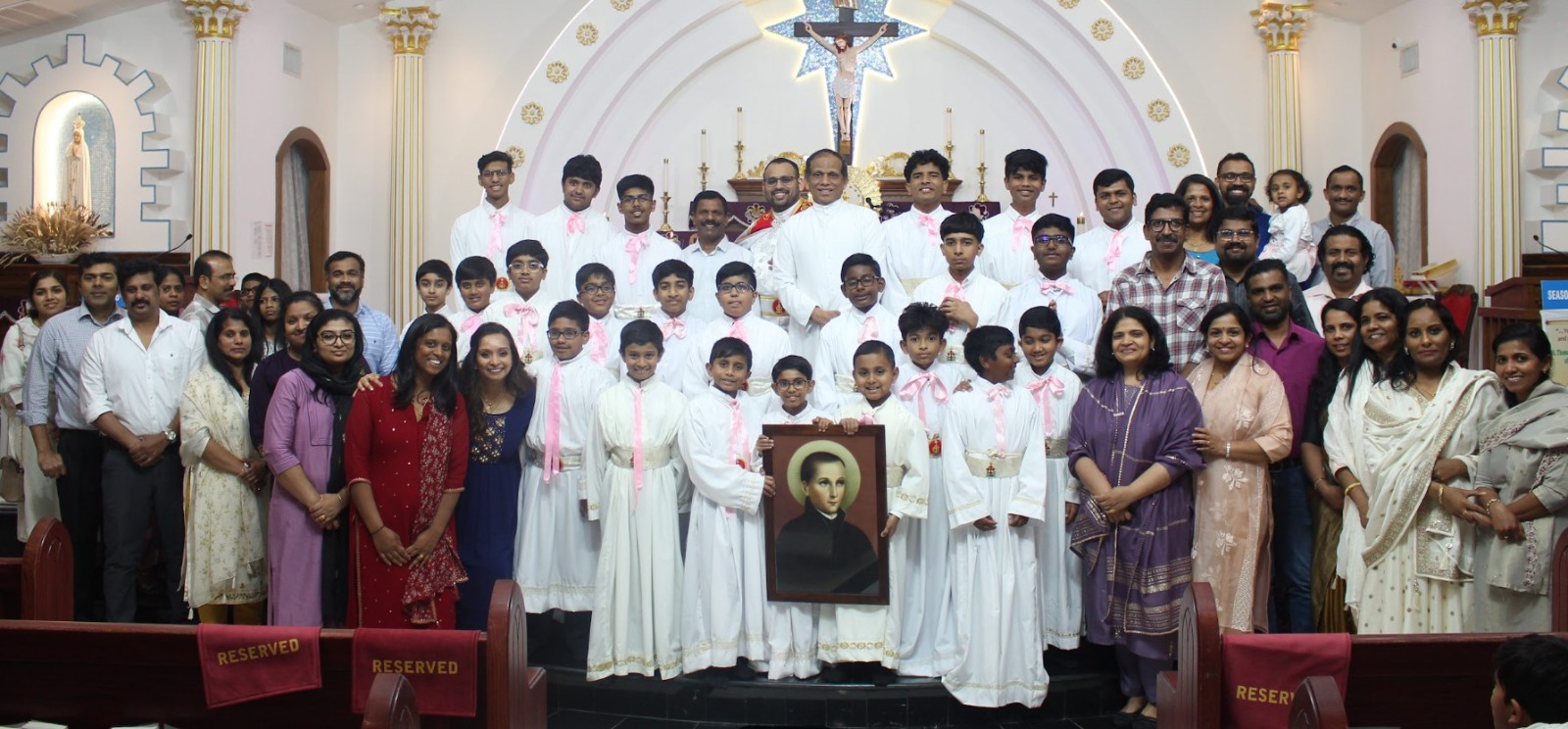 കൊപ്പേൽ സെന്റ് അൽഫോൻസാ ഇടവകയിൽ 25 കുട്ടികൾ അൾത്താര ശുശ്രൂഷയിലേക്ക്; ചിക്കാഗോ രൂപതയുടെ രജതജൂബിലി ദിനത്തിൽ സമുചിതമായ ആഘോഷം