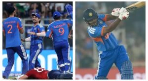 വീണ്ടും സഞ്ജു രക്ഷകൻ, ഇംഗ്ലണ്ടിനെ വീഴ്ത്തി ഇന്ത്യ ട്വന്റി 20 ലോകകപ്പ് ഫൈനലിൽ; ഞായറാഴ്ച ന്യൂസീലൻഡുമായി കലാശ പോരാട്ടം