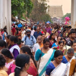 തലസ്ഥാനം ഭക്തസാന്ദ്രം: ഭക്തിയുടെ നിറപൗര്‍ണമിയുമായി പൊങ്കാല അടുപ്പുകളില്‍ തീ പകര്‍ന്നു