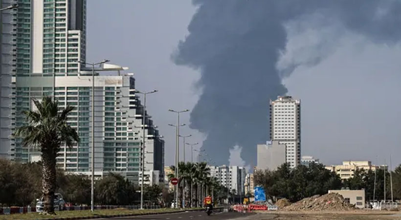 യുഎഇ യിലേക്ക് ബാലിസ്റ്റിക് മിസൈല്‍ പ്രയോഗിച്ച് ഇറാന്‍: ലക്ഷ്യമിട്ടത് അബുദാബി