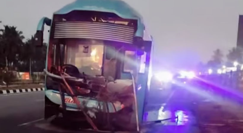 മൈസൂരില്‍ ബസ് അപകടത്തില്‍ നാലു മലയാളികള്‍ക്ക് ദാരുണാന്ത്യം