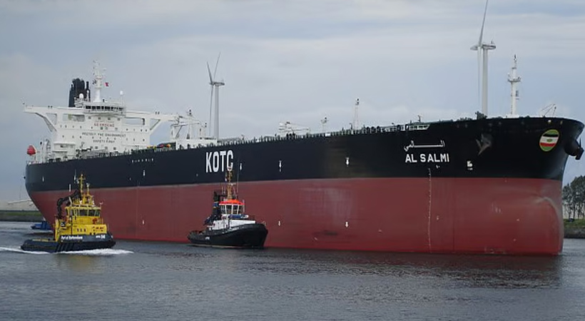 കുവൈറ്റിന്റെ കൂറ്റന്‍ എണ്ണക്കപ്പലായ അല്‍ സാല്‍മിക്കുനേരെ ദുബായില്‍ ഇറാന്റെ ആക്രമണം