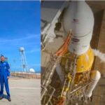 ചരിത്ര നിയോഗവുമായി  ചന്ദ്രനിലേക്ക് കുതിച്ച് നാസയുട ആർട്ടിമിസ് II  പേടകം