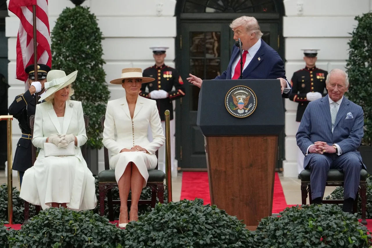 ഇറാൻ വിഷയം മിണ്ടാതെ ട്രംപ്, ട്രംപും ചാൾസ് രാജാവും കൂടിക്കാഴ്ച നടത്തി; നയതന്ത്ര ഭിന്നതകൾ മറന്ന് അമേരിക്കയും ബ്രിട്ടനും കൈകോർക്കുന്നു