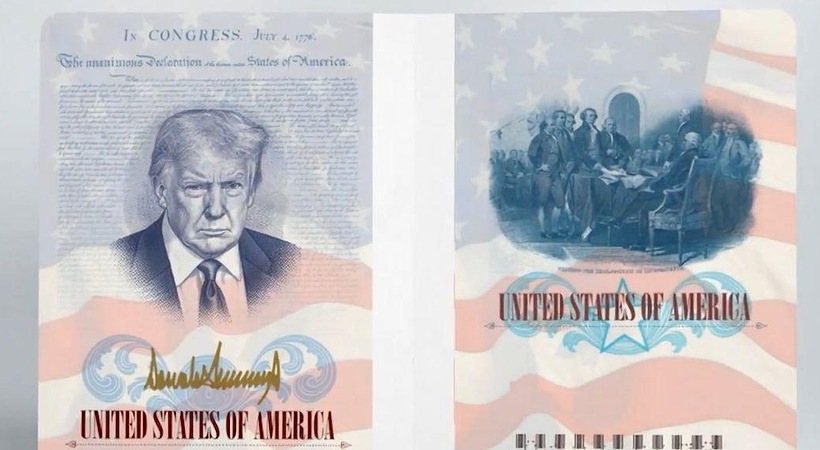 കീഴ്‌വഴക്കങ്ങൾ ലംഘിക്കാൻ പ്രസിഡന്റ്, അമേരിക്കൻ സ്പെഷ്യൽ പാസ്‌പോർട്ടിൽ ട്രംപിന്റെ ചിത്രം വരും