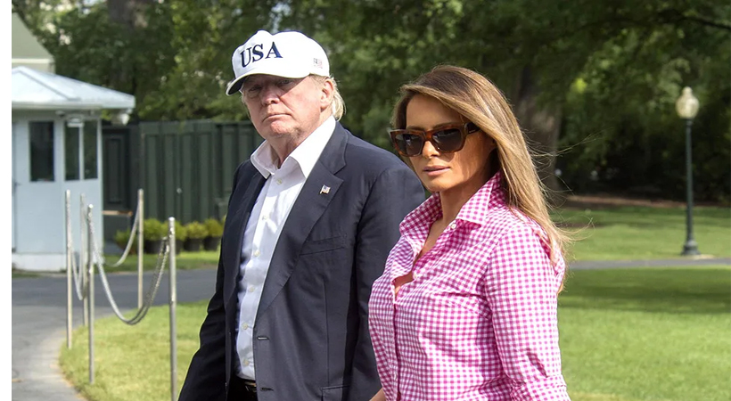 ലൈംഗീക കുറ്റവാളി എപ്സ്റ്റീനുമായി ഒരു ബന്ധവുമില്ലെന്നു മെലാനിയ ട്രംപ്