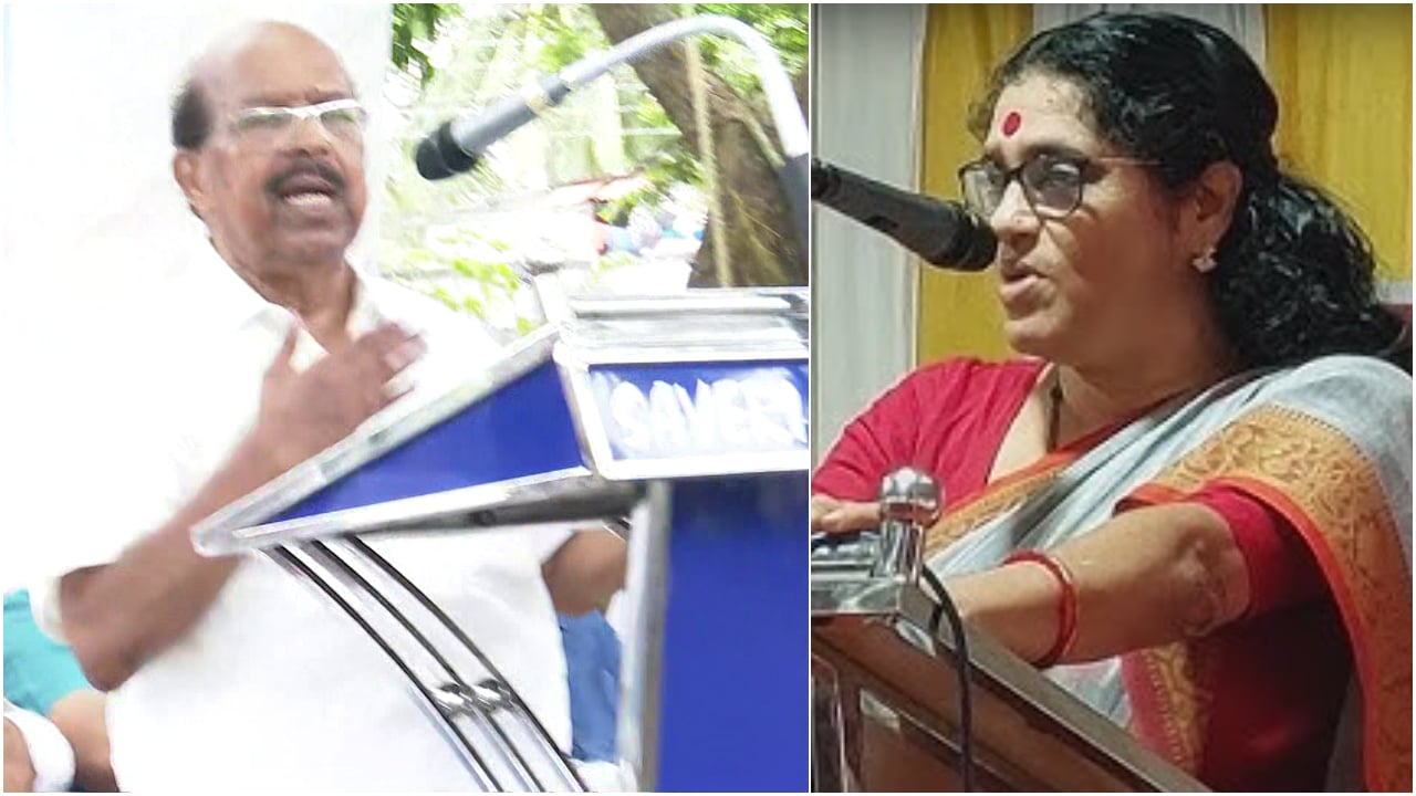 സിഎസ് സുജാതക്കെതിരെ ‘നായർ മുല്ലപ്പൂ’  പരാമർശവുമായി ജി സുധാകരൻ; യുഡിഎഫ് സ്ഥാനാർത്ഥിയുടെ ജാതി പ്രയോഗം വിവാദത്തിൽ