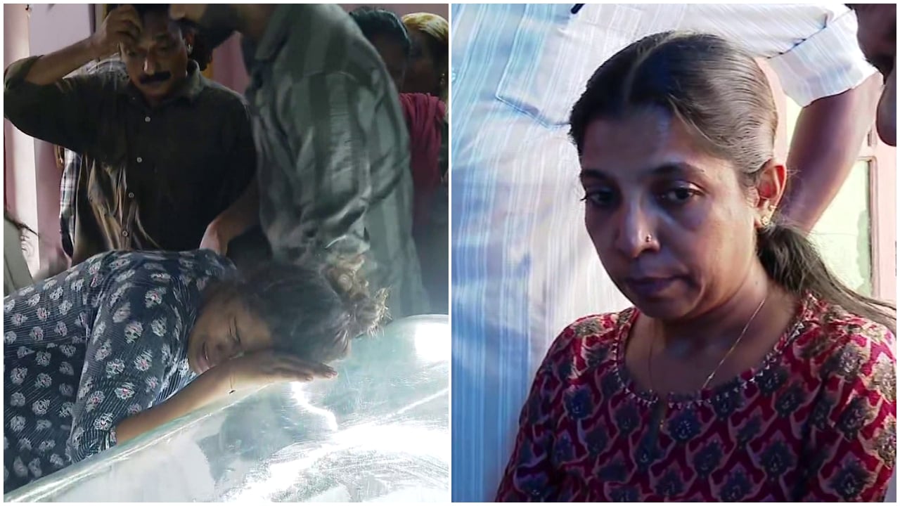 നിതിൻ രാജിന്റെ വീട്ടിൽ സിദ്ധാർത്ഥിന്റെ അമ്മ, ഒരേ വേദനയുമായി രണ്ട് അമ്മമാർ, ‘ഇനിയൊരു മകനും കോളേജിൽ ഇങ്ങനെ സംഭവിക്കരുത്’; നീതിക്കായി പോരാടുമെന്ന് ഉറപ്പ്