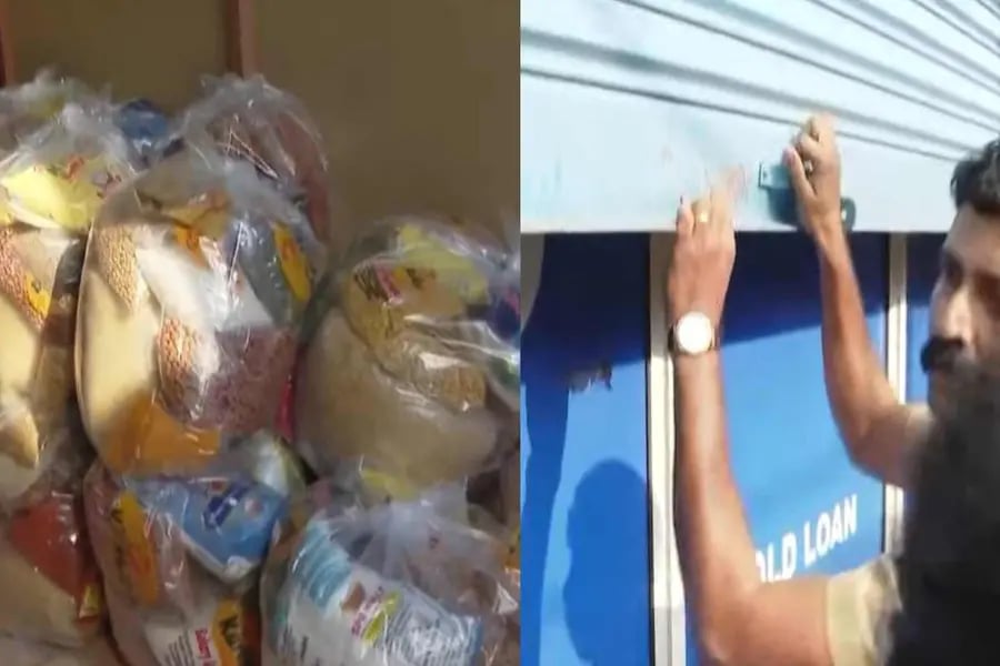 ബിജെപി ഭക്ഷ്യധാന്യ കിറ്റുകൾ വിതരണം ചെയ്തെന്ന പരാതി, പോലീസ് കേസെടുത്തു