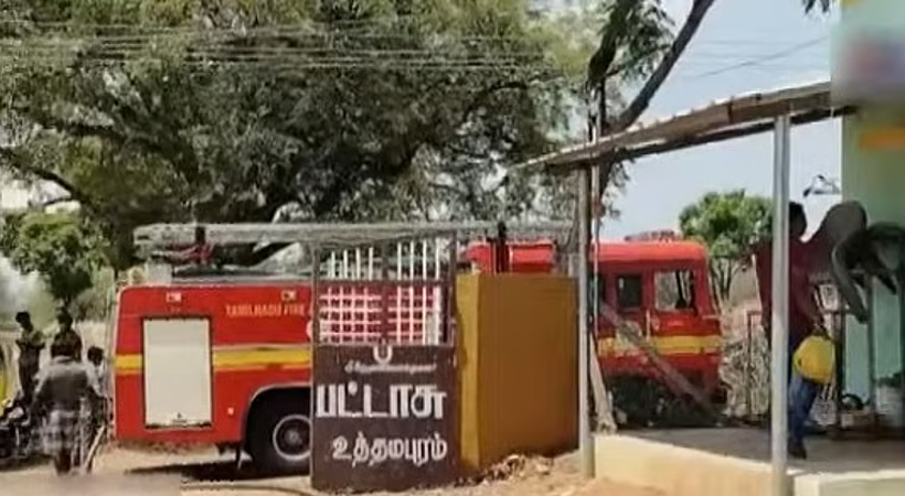 തമിഴ്‌നാട്ടിലെ കമ്പത്ത് പടക്കനിര്‍മാണ ശാലയില്‍ സ്‌ഫോടനത്തില്‍ രണ്ടു മരണം