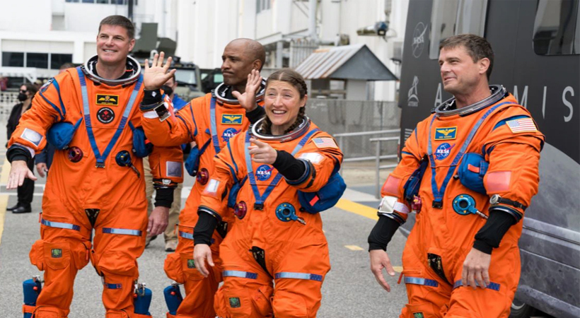 ആര്‍ട്ടെമിസ് രണ്ട് ഭൂമിയുടെ ഭ്രമണപഥം വിട്ടു: ചന്ദ്രനിലേക്ക് കുതിപ്പ് തുടരുന്നു