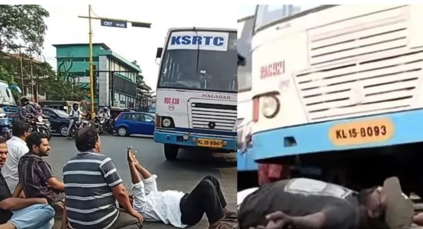 നിതിന്‍ രാജിന്റെ മരണം: സംസ്ഥാനത്ത് ഹര്‍ത്താലില്‍ വാഹനങ്ങള്‍ തടയുന്നു