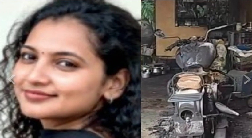 അഞ്ചലിൽ പോലീസുകാരന്റെ ബൈക്ക് കത്തിച്ചത് രണ്ട് യുവതികൾ ചേർന്നു : പ്രതികൾ കസ്റ്റഡിയിൽ
