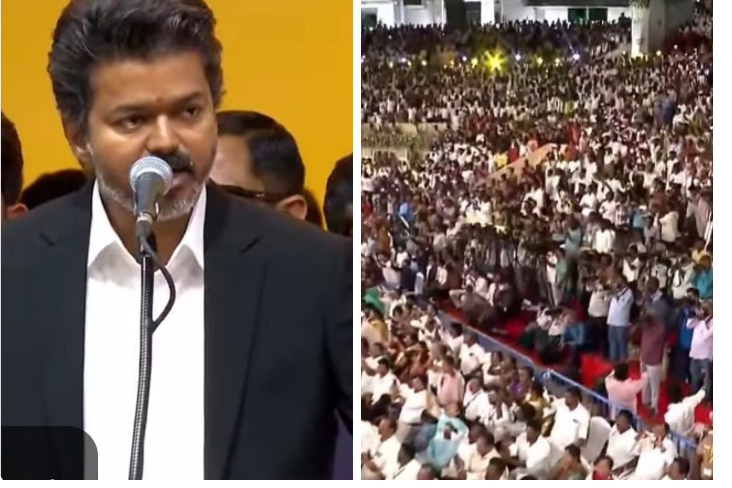 തമിഴ്നാട്ടിൽ ഇനി ദളപതി യുഗം; വിജയ് മുഖ്യമന്ത്രിയായി സത്യപ്രതിജ്ഞ ചെയ്തു