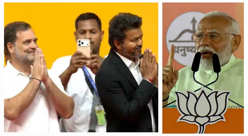 അധികാരത്തോടുള്ള ആർത്തിയിൽ കോൺഗ്രസ് ഡിഎംകെയെ പിന്നിൽ നിന്ന് കുത്തി, ഒരു പരാദ രാഷ്ട്രീയ ശക്തിയെന്നും മോദിയുടെ വിമർശനം