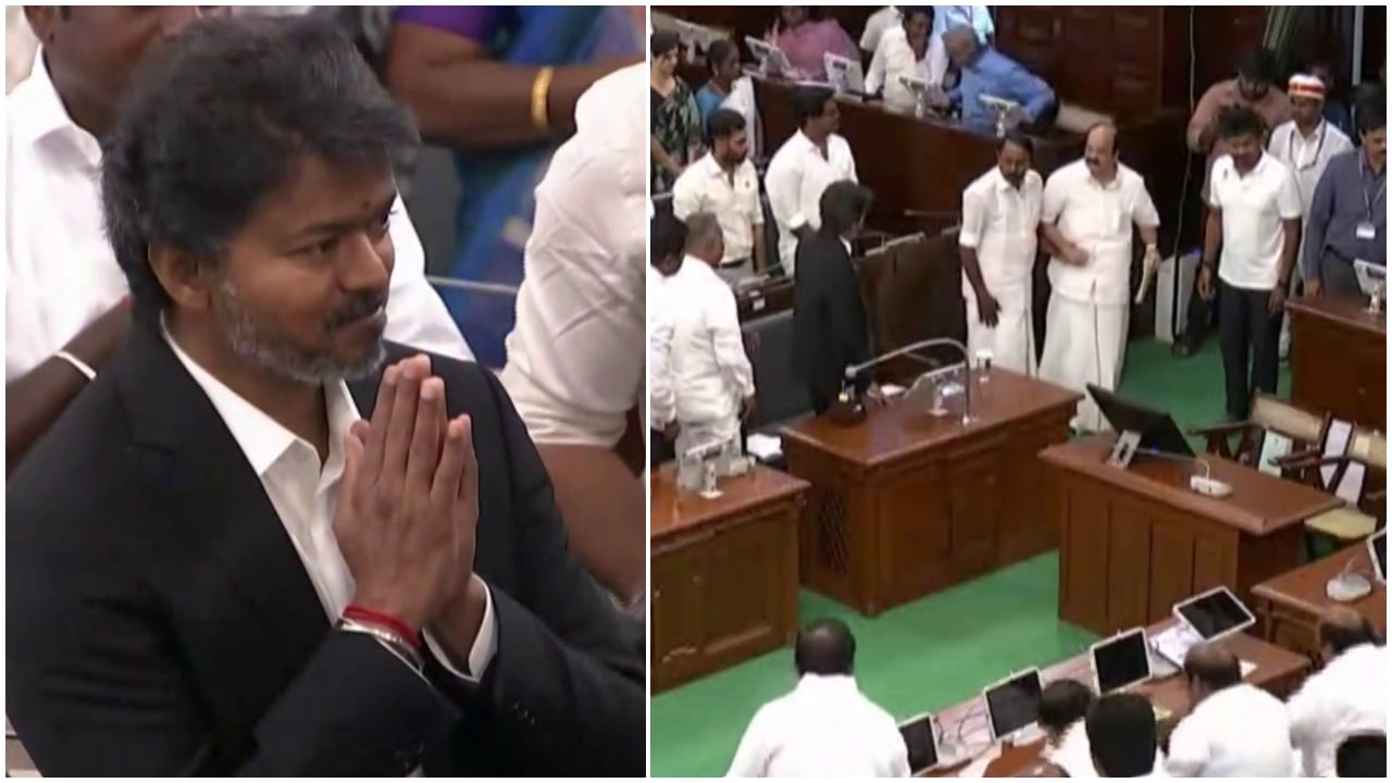 എതിരാളിയില്ല! ജെ സി ഡി പ്രഭാകർ തമിഴ്നാട് സ്പീക്കർ, വിജയ്ക്ക് നിയമസഭയിൽ ആദ്യ രാഷ്ട്രീയ വിജയം