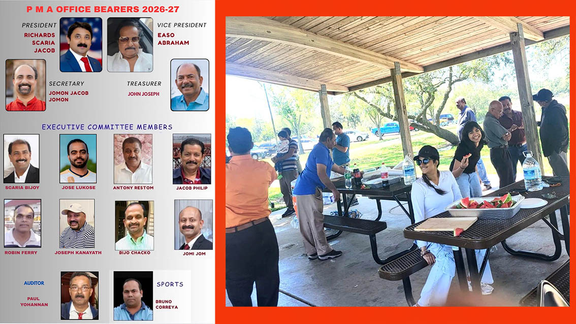 കൂട്ടായ്മയുടെ ആവേശത്തില്‍ പാസദീന മലയാളി അസോസിയേഷന്റെ പിക്‌നിക്കും തിരഞ്ഞെടുപ്പും