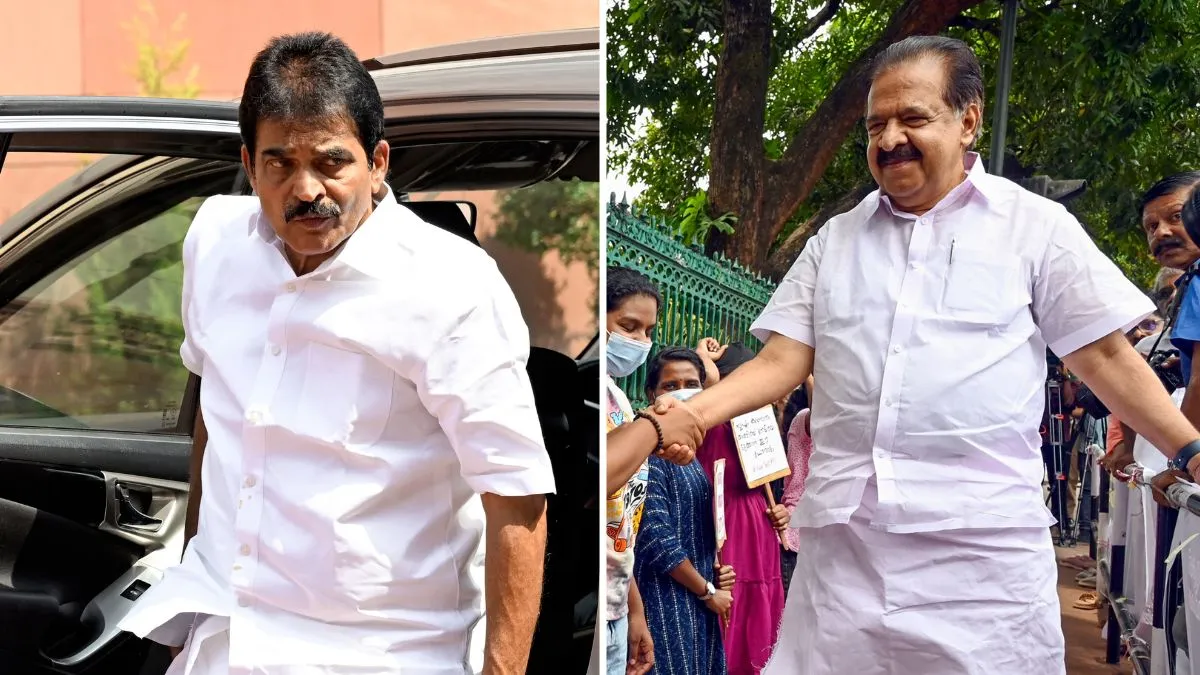സതീശന് പിന്നാലെ കെസി, ചെന്നിത്തലയെ കാണാൻ കെ സി വേണുഗോപാൽ നേരിട്ടെത്തി