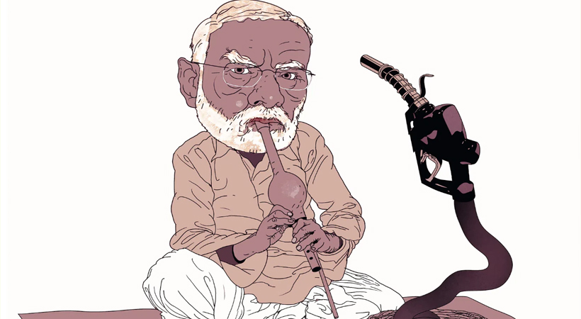 മോദിയെ പാമ്പാട്ടിയായി ചിത്രീകരിച്ച് നോര്‍വീജിയന്‍ പത്രത്തില്‍ കാര്‍ട്ടൂണ്‍: വന്‍ വിവാദം