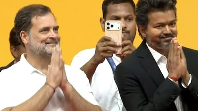ദളപതിക്ക് പിന്തുണയുമായി സഖ്യകക്ഷികൾ; രാഹുൽ ഗാന്ധിയെ ‘സഹോദരൻ’ എന്ന് വിശേഷിപ്പിച്ച് വിജയ്
