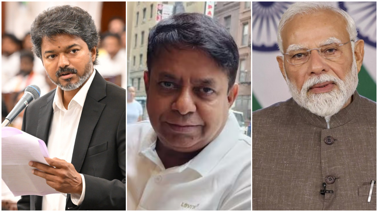 വിജയിന്റേത് മോദിയുടെ ജാതകത്തിന്റെ ‘ഫോട്ടോകോപ്പി’! പ്രധാനമന്ത്രി വരെയാകാമെന്ന് ജ്യോതിഷി റിക്കി രാധൻ പണ്ഡിറ്റ് വെട്രിവേലിന്റെ പ്രവചനം