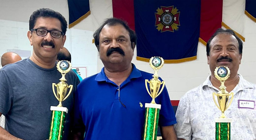 കണക്റ്റികട്ട് മാസ്റ്റേഴ്‌സ് നാലാമത് 56 കാര്‍ഡ് മത്സരത്തില്‍ ബേബി കോളങ്ങായില്‍ ടീം ജേതാക്കളായി