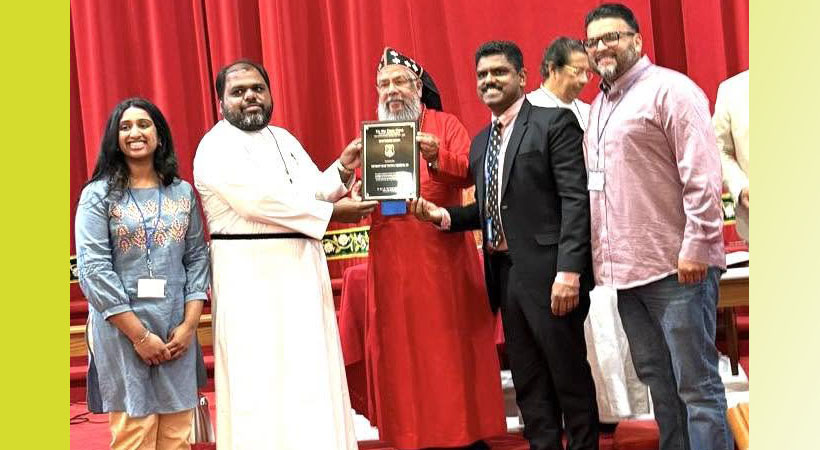 നോര്ത്ത് അമേരിക്കന് ഭദ്രാസനത്തിന്റെ മികച്ച ദേവാലയത്തിനുള്ള അവാര്ഡ് ഡിട്രോയിറ്റ് മാര്ത്തോമ്മാ പള്ളിക്ക്